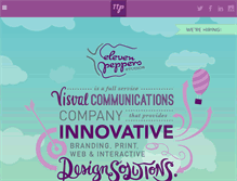 Tablet Screenshot of elevenpeppers.com